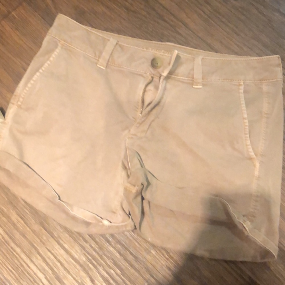 Midi Short Khaki